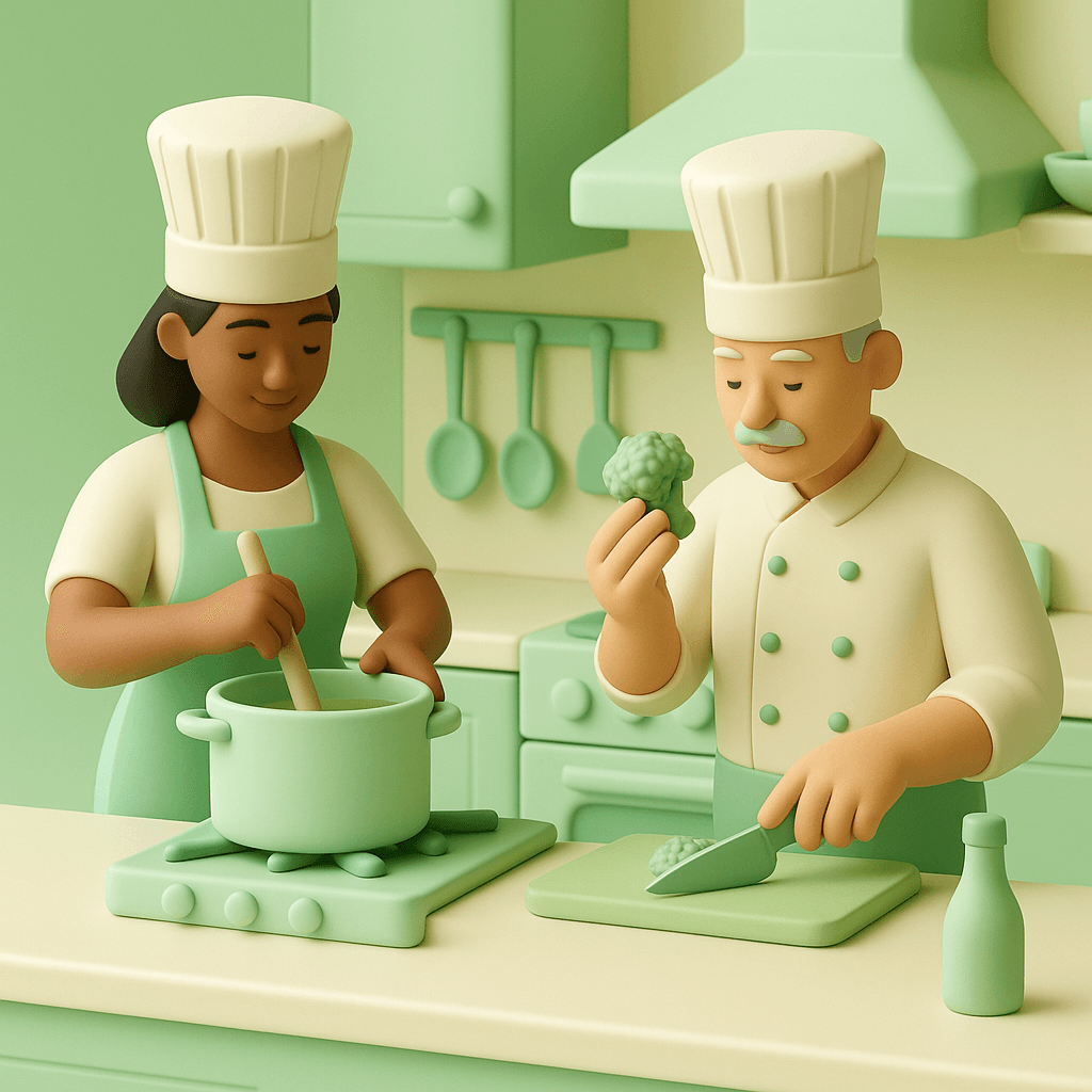 Approving a kitchen booking request