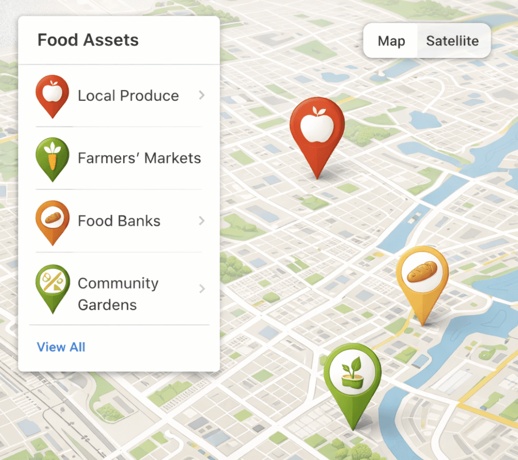 We are Mapping the Food System